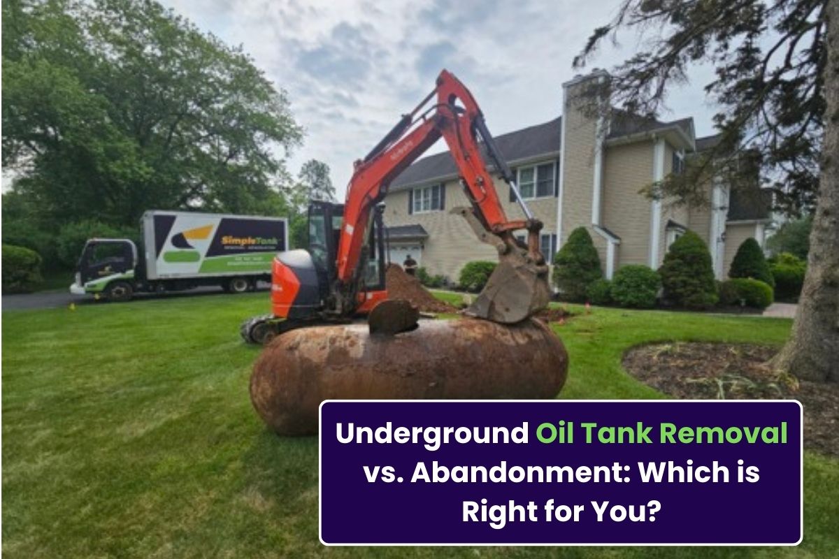 underground oil tank removal