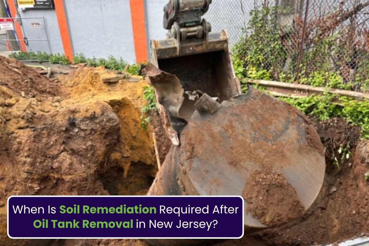 When Is Soil Remediation Required After Oil Tank Removal in New Jersey?