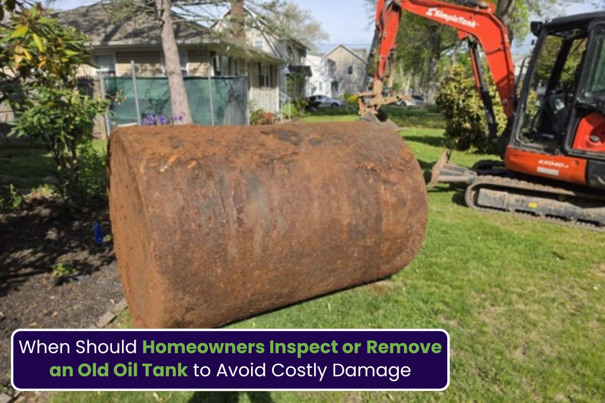 When Should Homeowners Inspect or Remove an Old Oil Tank to Avoid Costly Damage