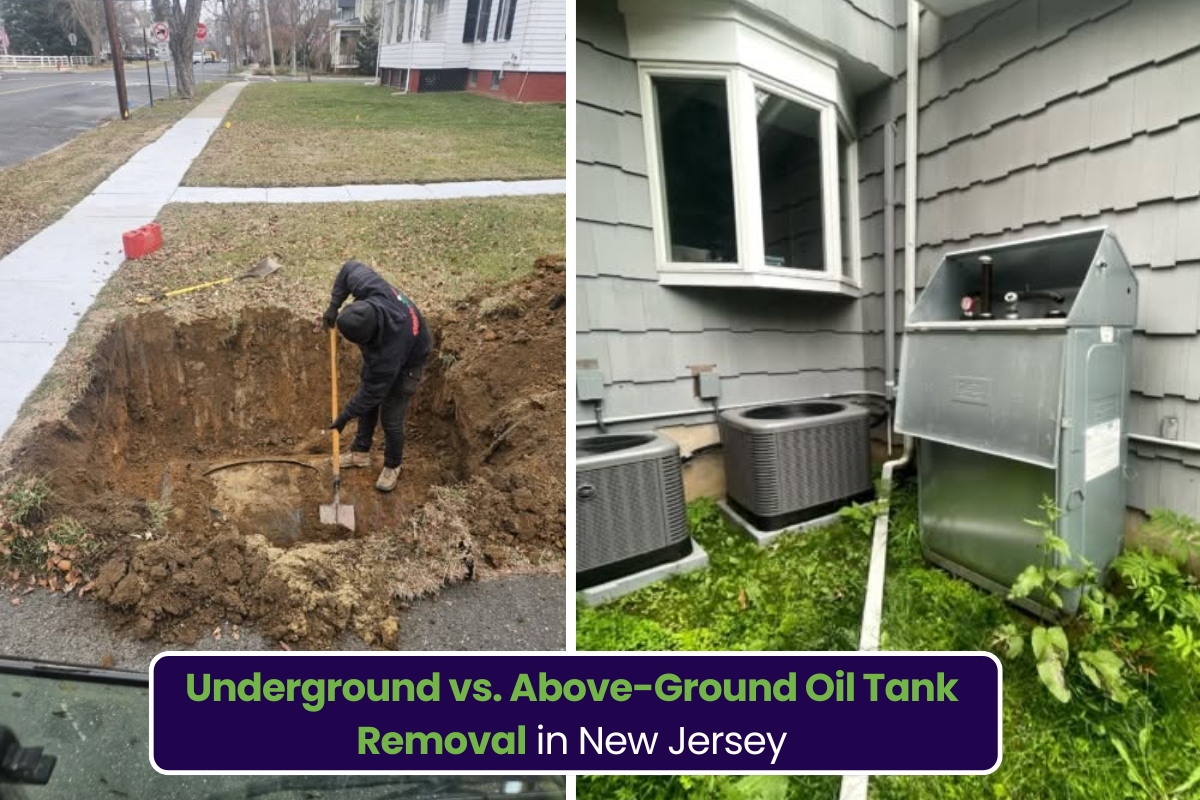 Underground vs. Above-Ground Oil Tank Removal in New Jersey