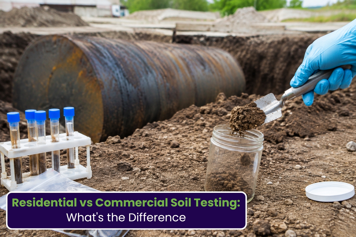 Residential vs Commercial Soil Testing: What’s the Difference?