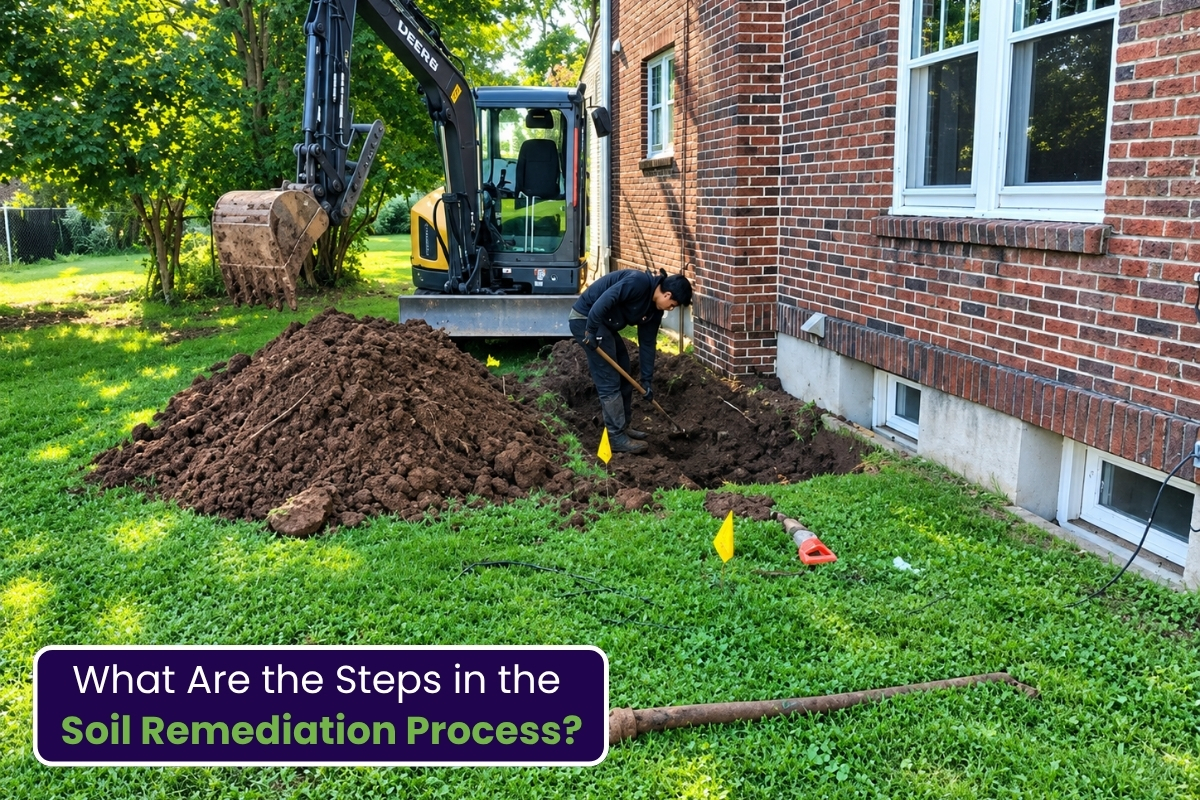 What Are the Steps in the Soil Remediation Process?
