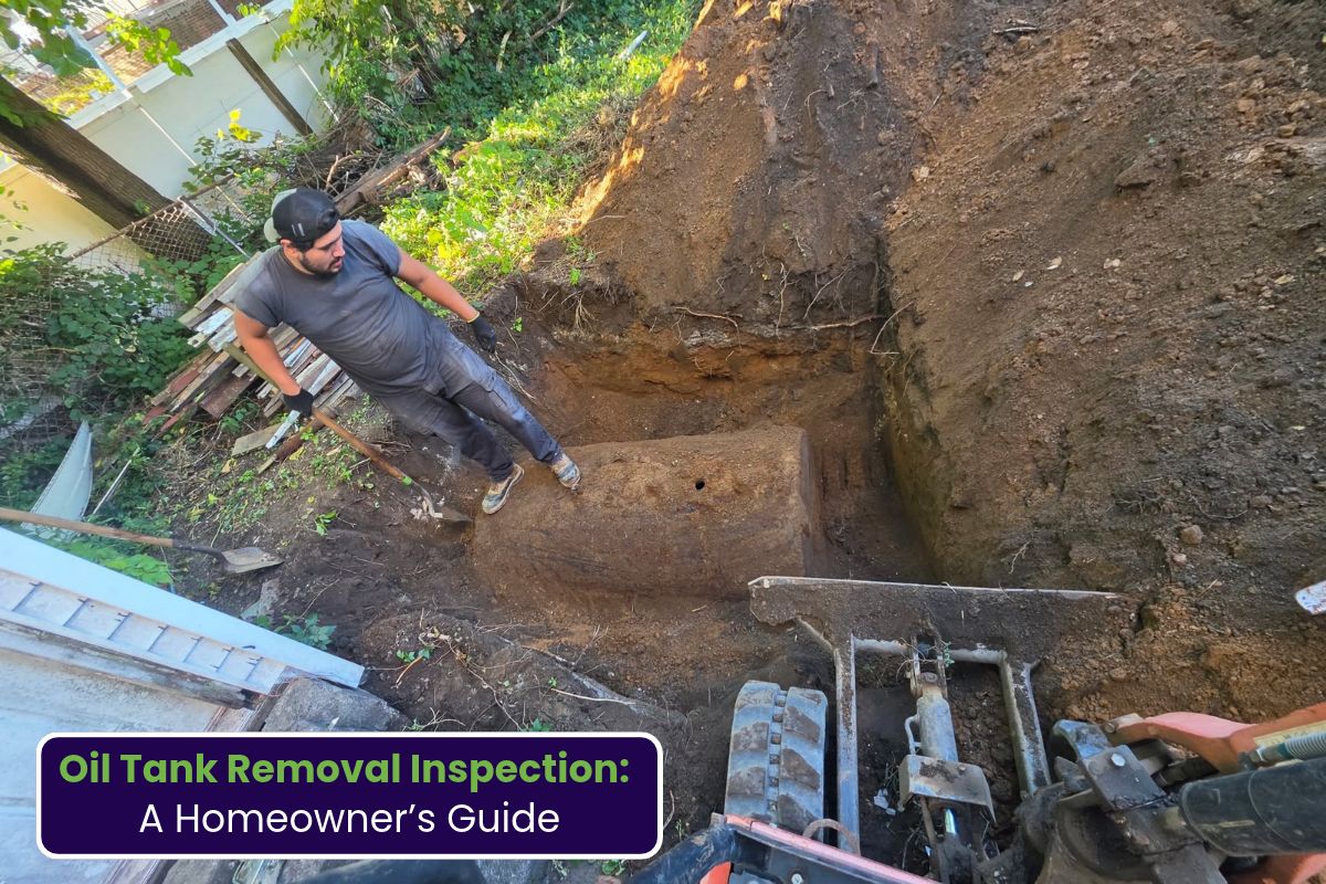 Oil Tank Removal Inspection